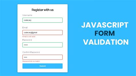 Validate Register .